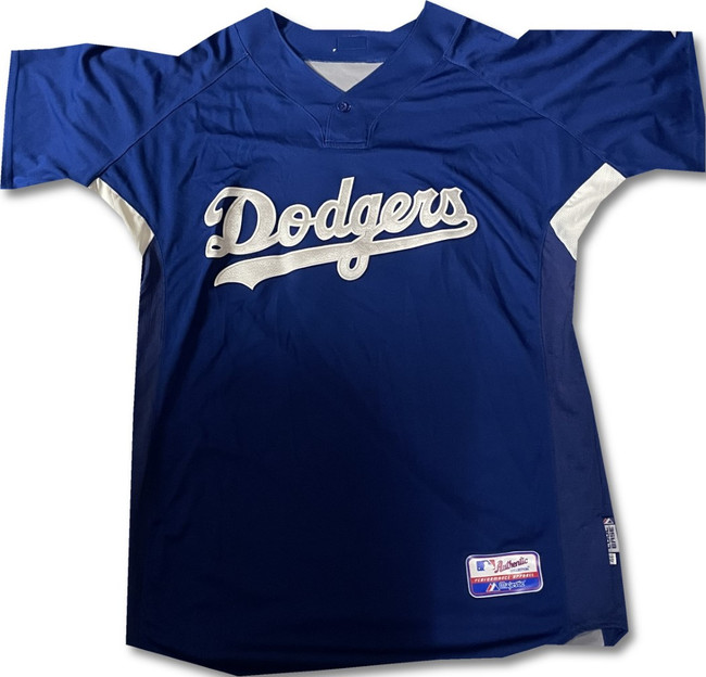 #91 Team Issued Authentic Batting Practice Jersey Dodgers MLB XL / XLarge