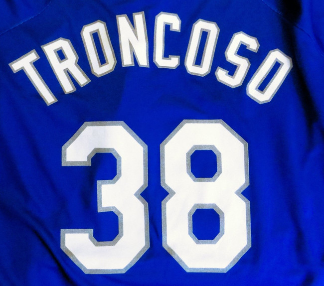 Ramon Troncoso Team Issue Batting Practice Jersey 2010 Dodgers #38 Size 48