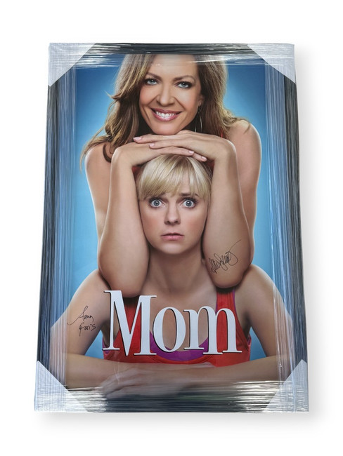 Anna Faris Allison Janney Signed Autographed 28x40 Poster Mom Framed JSA AL29711