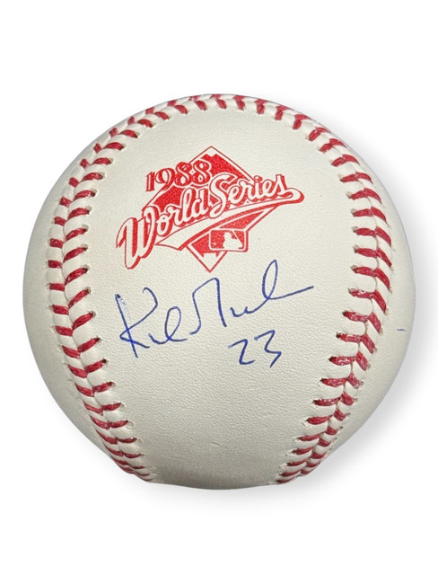Kirk Gibson Signed Autographed 1988 World Series Baseball Dodgers JSA