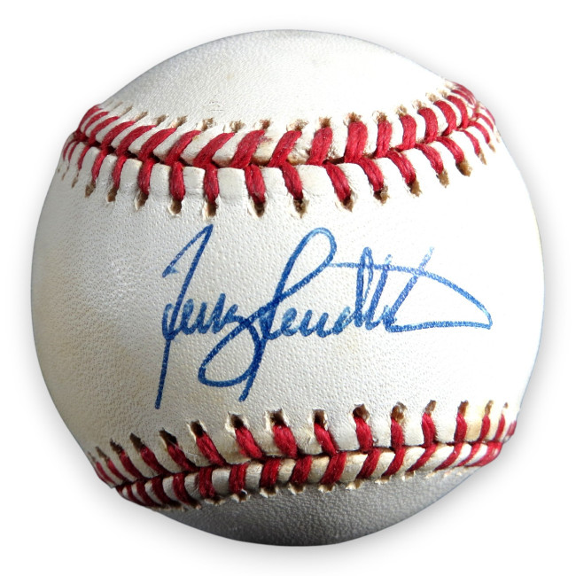 Terry Pendleton Signed Autographed NL Baseball Cardinals Braves JSA CJ07657