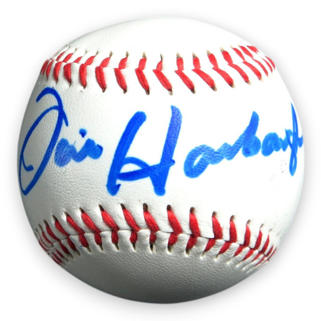 Jim Harbaugh Signed Autographed Baseball Chargers Michigan Coach JSA CJ08475