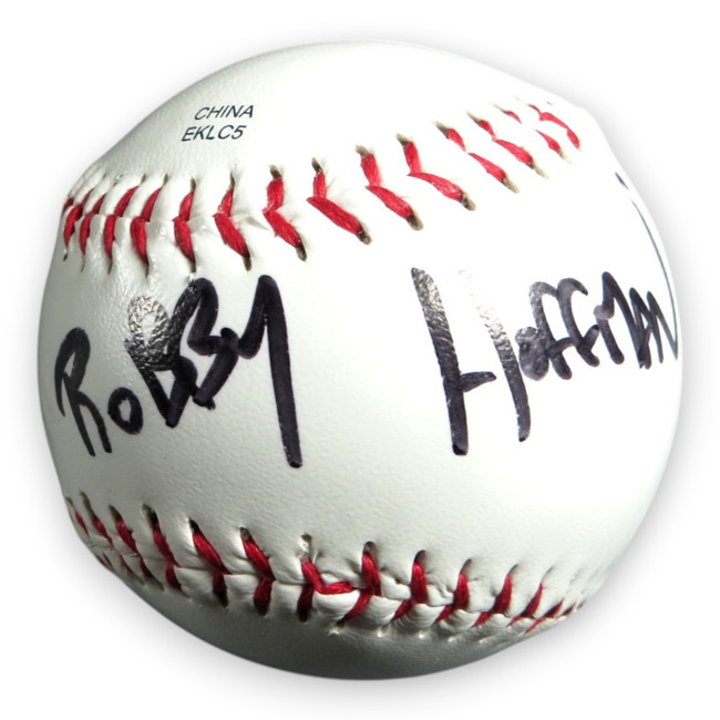 Robby Hoffman Signed Autographed Baseball Hacks Comedian JSA CJ08454