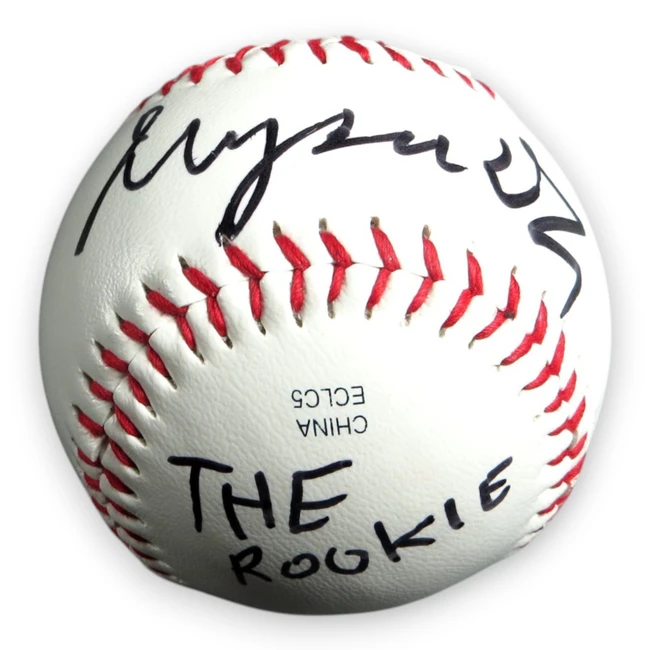 Alyssa Diaz Signed Autographed Baseball "The Rookie" Angela Lopez JSA CK94974