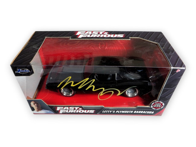 Michelle Rodriguez Signed Autographed Die-Cast Car Fast & Furious JSA CK94992
