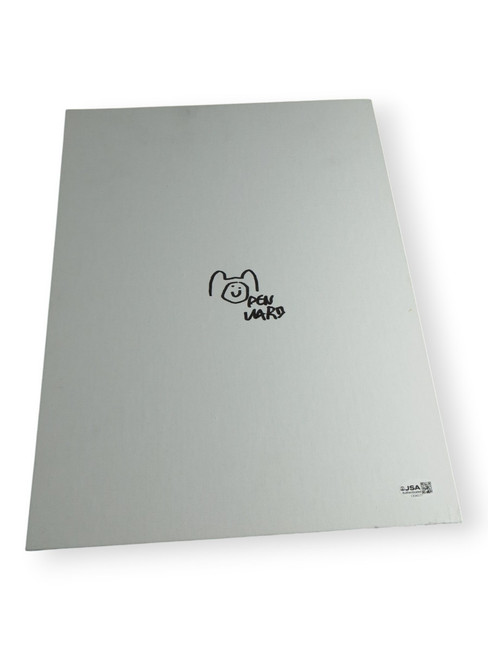 Pen Ward Signed Autographed 11X14 Canvas Sketch Adventure Time JSA CK94377