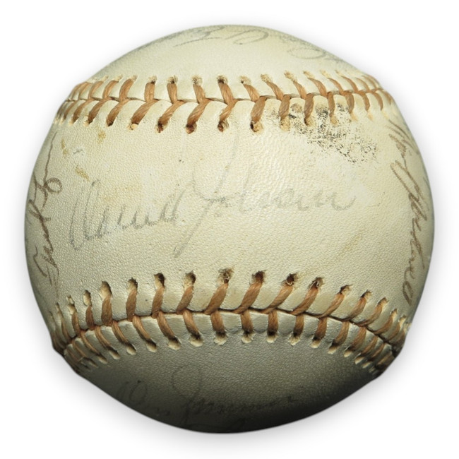 1975 Boston Red Sox Signed Autographed Baseball 25 Sigs Rice Lynn Conigliaro LOA