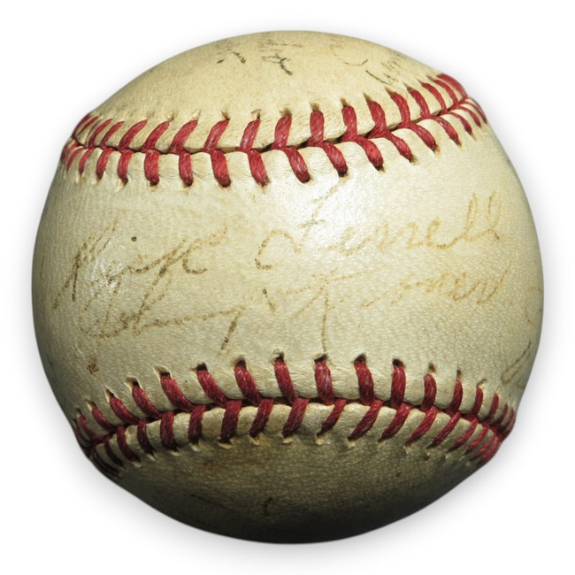 1937 Boston Red Sox Signed Autographed Baseball 19 Sigs Ferrell Foxx Cronin LOA