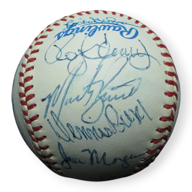 1987 Boston Red Sox Signed Autographed Baseball 25 Sigs Rice Boggs Burks LOA