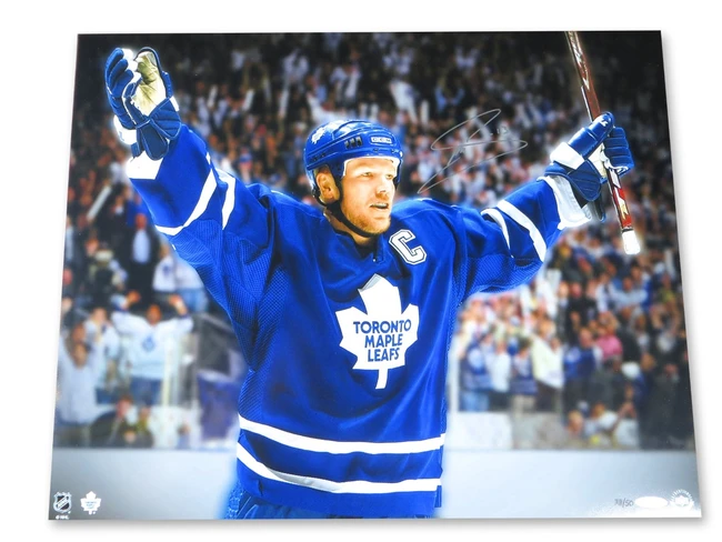 Mats Sundin Signed Autographed 16X20 Photo "Sudden" Maple Leafs #/50 UDA
