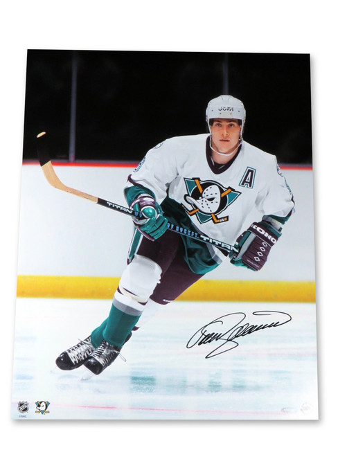 Teemu Selanne Signed Autographed 16X20 Photo "The Mighty Selanne" Ducks UDA