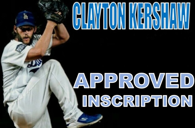 I - 2026 Kershaw Fall Mail-In Signing - Add-on - Approved Inscription