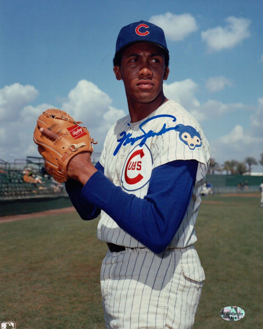 Fergie Jenkins Signed 8X10 Photo Autograph Chicago Cubs Posing w/COA Auto
