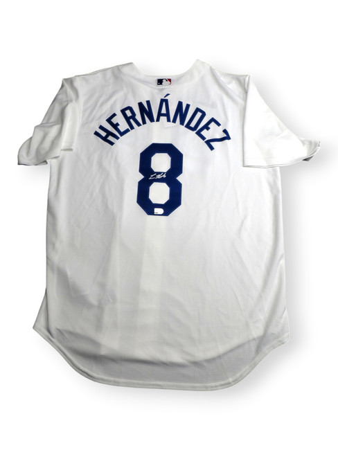 Enrique Kike Hernandez Signed Autographed Jersey Replica Dodgers White MLB COA