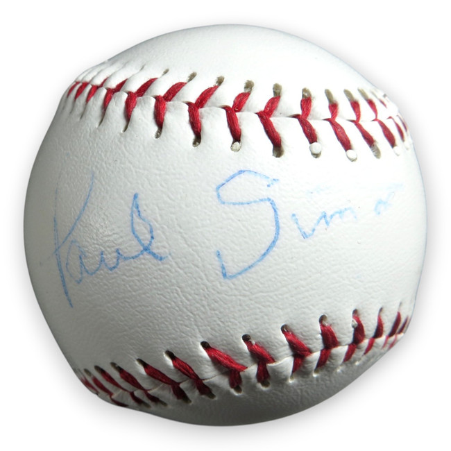 Paul Simon Signed Autographed Baseball Legendary Singer Songwriter JSA ZZ48294