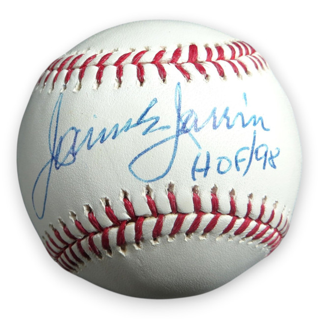 Jaime Jarrin Signed Autographed Baseball Dodgers "HOF 98" Inscribed JSA II92854