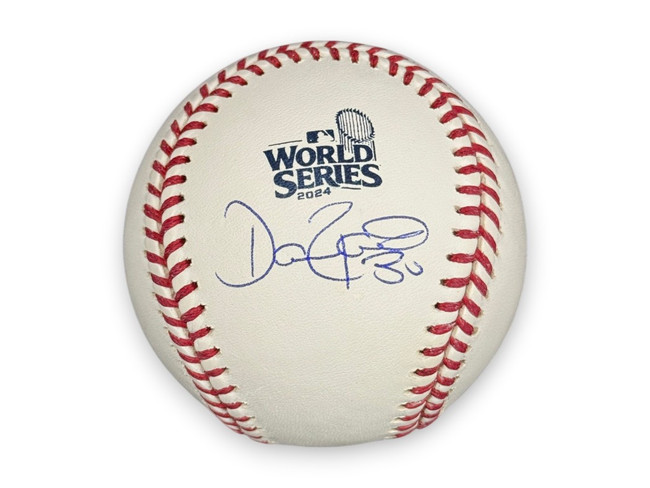 Dave Roberts Signed Autographed 2024 World Series Baseball Dodgers Blue Ink BAS