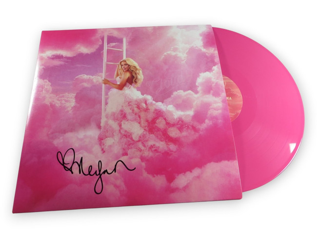 Megan Moroney Signed Autographed Record Album Cover Cloud 9 BAS