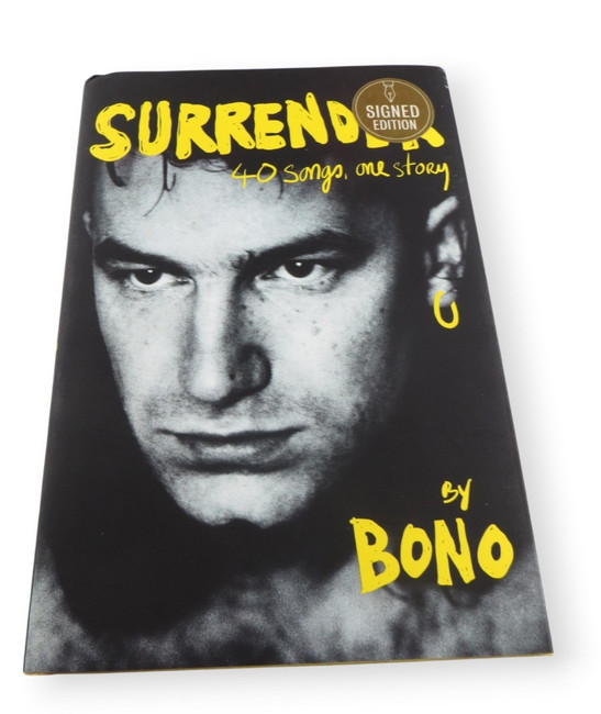 Bono Signed Autograph Hardcover Book U2 Surrender 40 Songs One Story BAS AE63974