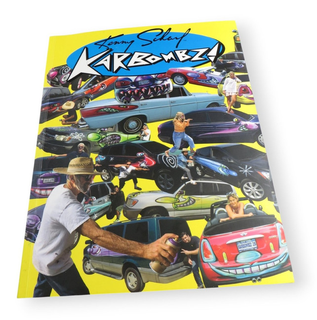 Kenny Scharf Signed Autographed Softcover Book Karbombz Signed 2X BAS BW76885