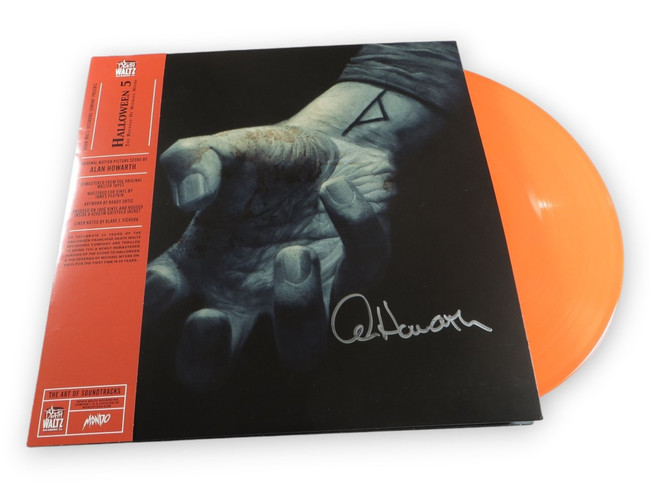 Alan Howarth Signed Autographed Record Album Cover Halloween 5 BAS BW89679