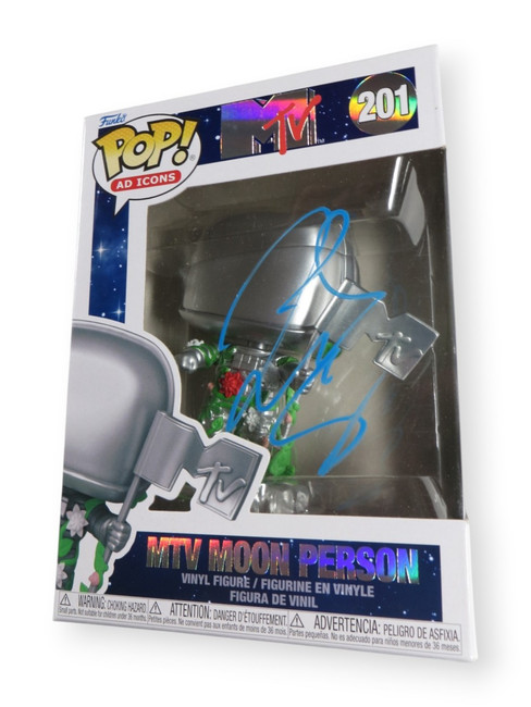 Lewis Capaldi Signed Autographed Funko POP! MTV Moon Person #201 BAS Beckett