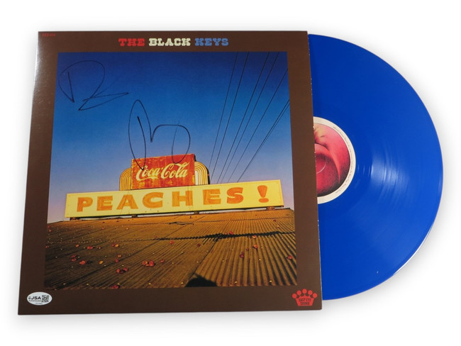 Dan Auerbach Patrick Carney Autographed Album Cover The Black Keys JSA CR33402