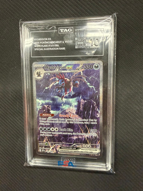 Hydreigon EX  Pokemon White Flare Special Illustration Rare TAG 10 PSA #169/086