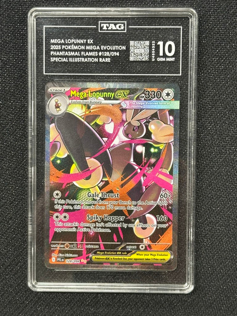 Mega Lopunny EX  Phantasmal Flame Special Illustraton Rare TAG 10 U4554322 #128
