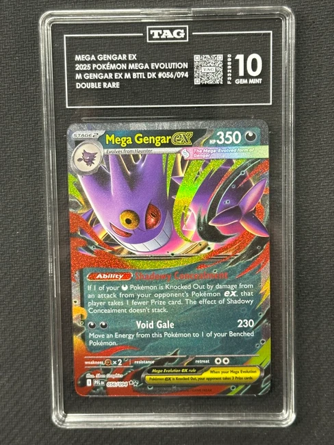 Mega Gengar EX  Pokemon Mega Evolution Battle Deck Promo TAG 10 F3329890 #56
