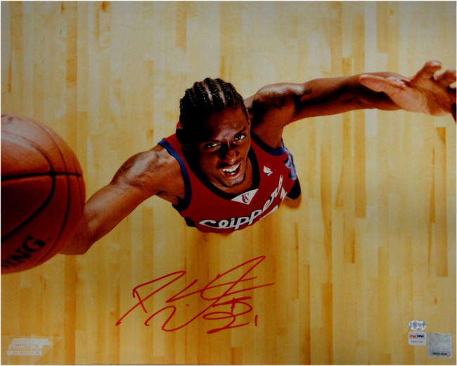 Darius Miles Hand Signed Autographed 16x20 Photo Los Angeles Clippers PSA/DNA