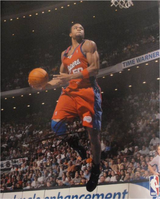 Corey Maggette Signed Autographed 16x20 Photo Los Angeles Clippers Start Dunking