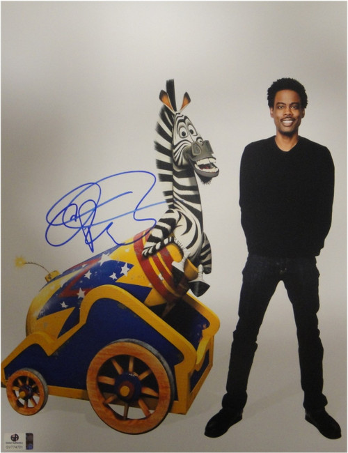 Chris Rock Signed Autographed 11X14 Photo Madagascar Marty JSA U16743