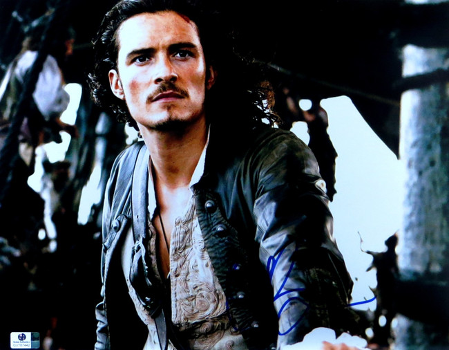 Orlando Bloom Signed Autographed 11X14 Photo Pirates of the Caribbean GV787442