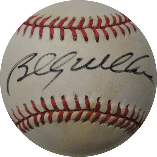 Billy Williams Signed Autographed Baseball Official NL Ball GV775667