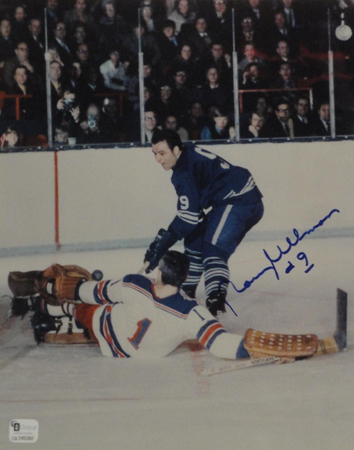 Norm Ullman  Hand Signed Autographed 8x10 Photo Detroit Red Wings W/ GA COA
