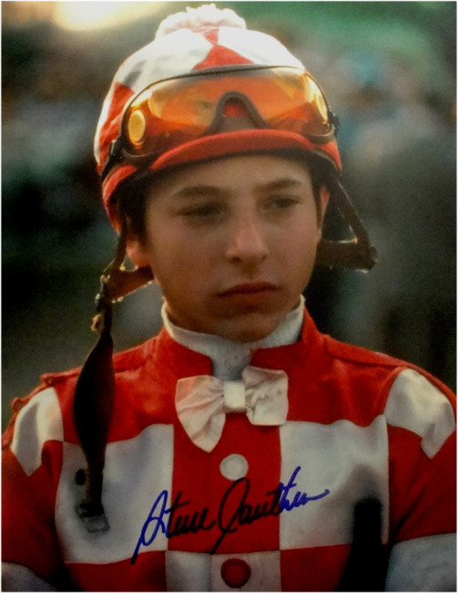 Steve Cauthen Signed Autographed 8x10 Photo Triple Crown Winner Jockey 10