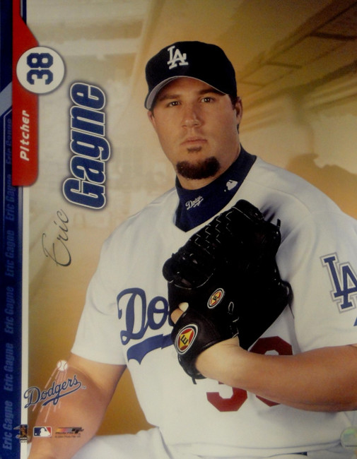 Eric Gagne Unsigned 16x20 Photo Los Angeles Dodgers #38 Profile Game Over