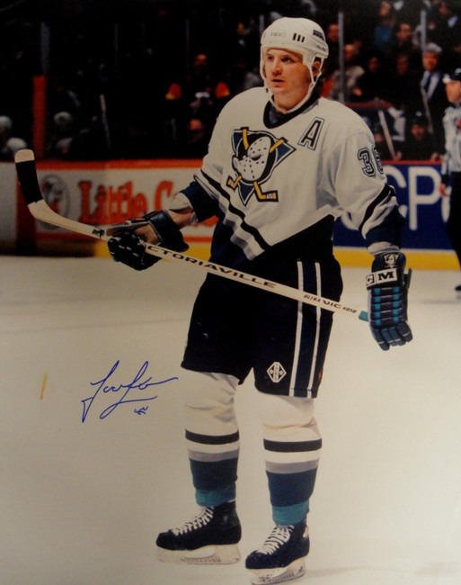 Todd Ewen Hand Signed Autographed 16x20 Photograph Mighty Ducks