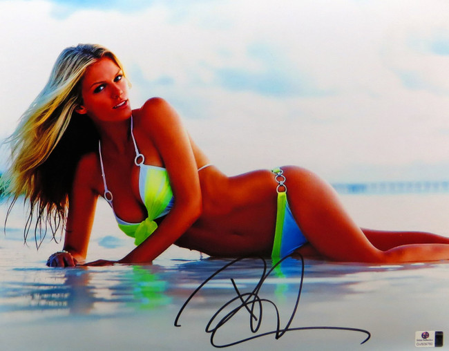 Brooklyn Decker Signed Autographed 11X14 Photo Goreous Sexy Bikini GV809780