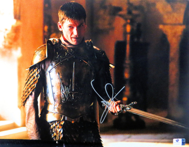 Nikolaj Coster-Waldau Signed Autographed 11X14 Photo Game of Thrones GV809808