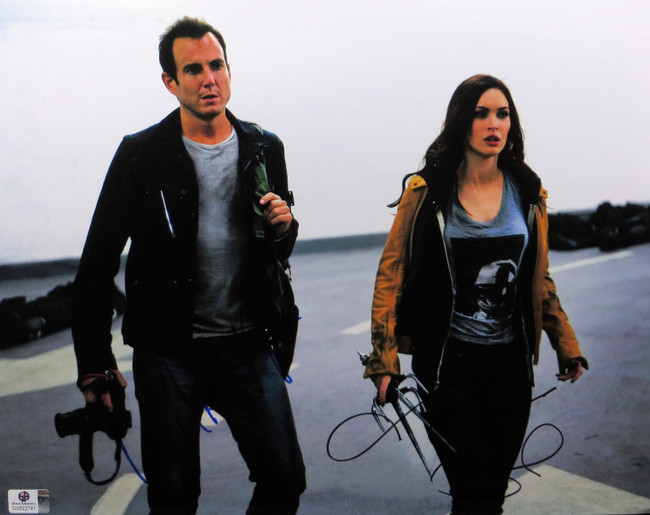 Will Arnett Megan Fox Signed 11X14 Photo Teenage Mutant Ninja Turtles GV822741