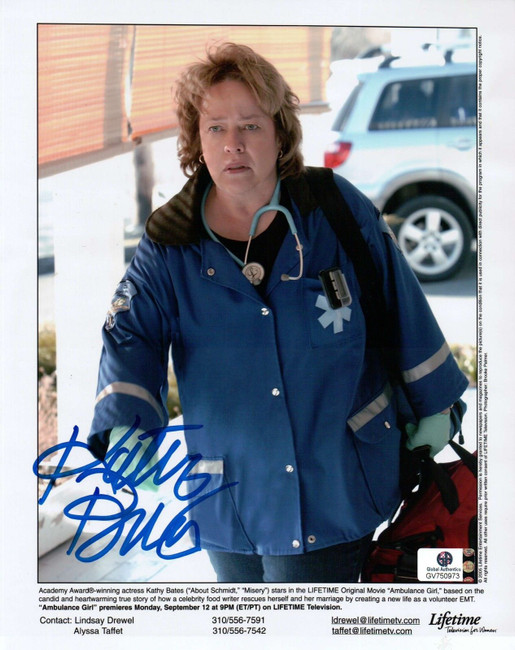Kathy Bates Signed Autographed 8x10 Photo About Schmidt Misery GA750973