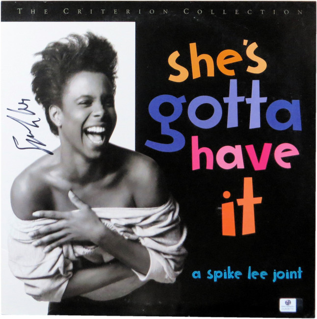 Spike Lee Signed Autographed Laserdisc Cover She's Gotta Have It JSA U16369