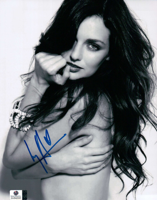 Lydia Hearst Signed Autographed 8X10 Photo Gorgeous Sexy Close-Up GV842043