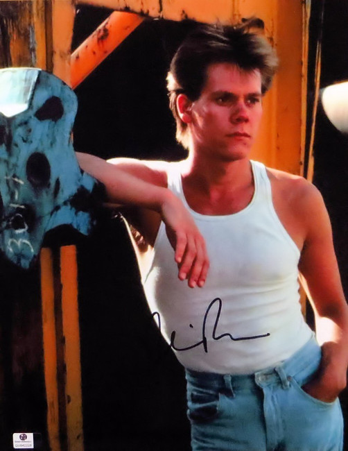 Kevin Bacon Signed Autographed 11X14 Photo Footloose on Set GV842228