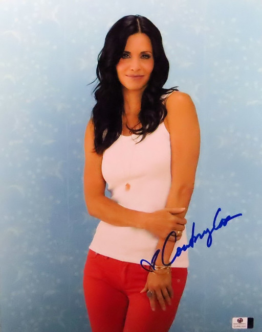 Courteney Cox Signed Autographed 11X14 Photo Cougar Town Sexy Friends GV842300