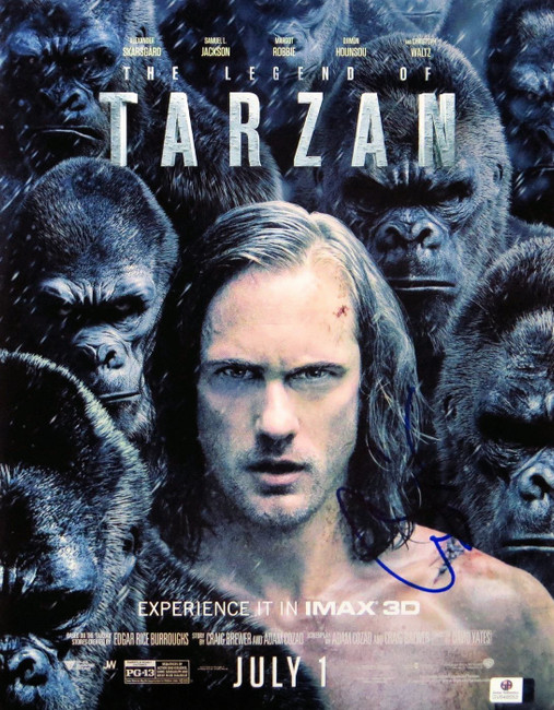Alexander Skarsgard Signed Autographed 11X14 Photo The Legend of Tarzan GV848553