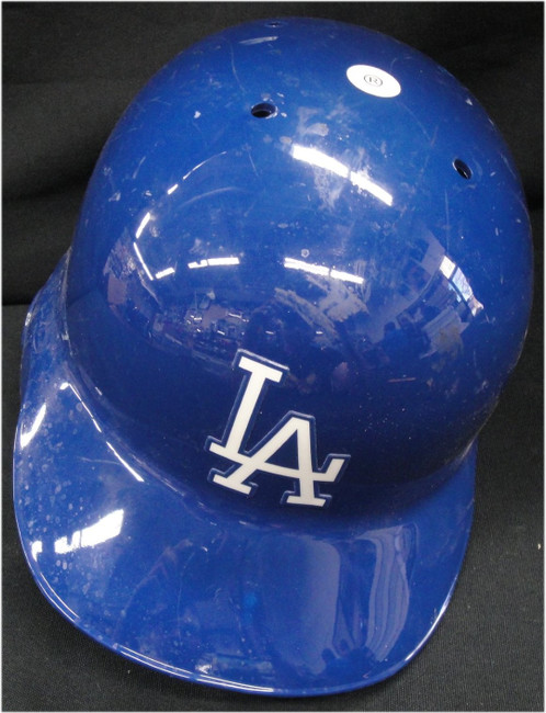 Blank Authentic Team Issued MLB Helmet 2012 Season Size 7 1/2 Dodgers EK 217812