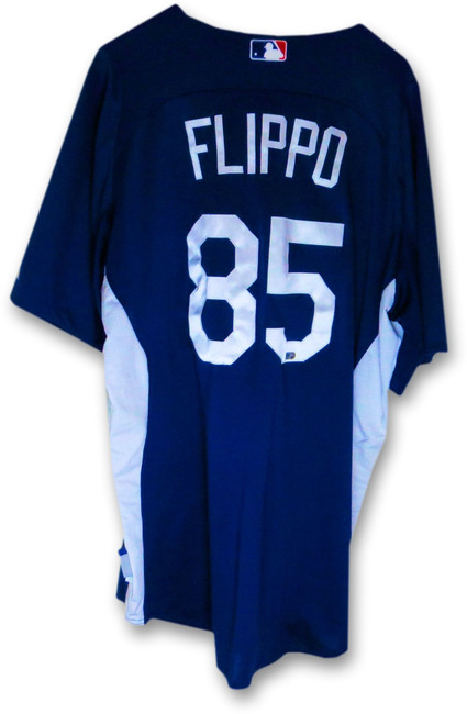 Rob Flippo Dodgers Team Issue Batting Practice Jersey #85 MLB FJ612493